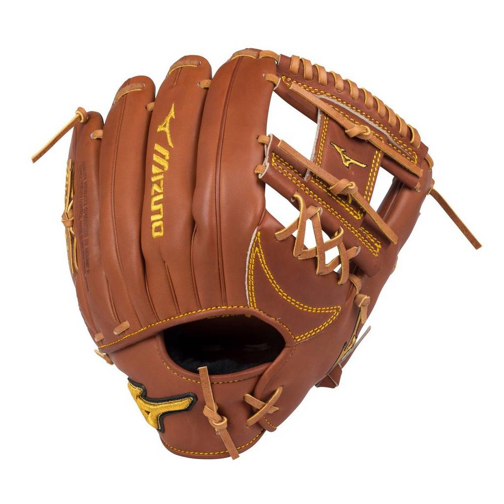 Mizuno Men's Pro Limited Edition 11.75" Infield Baseball Gloves Brown (312380-WPF)